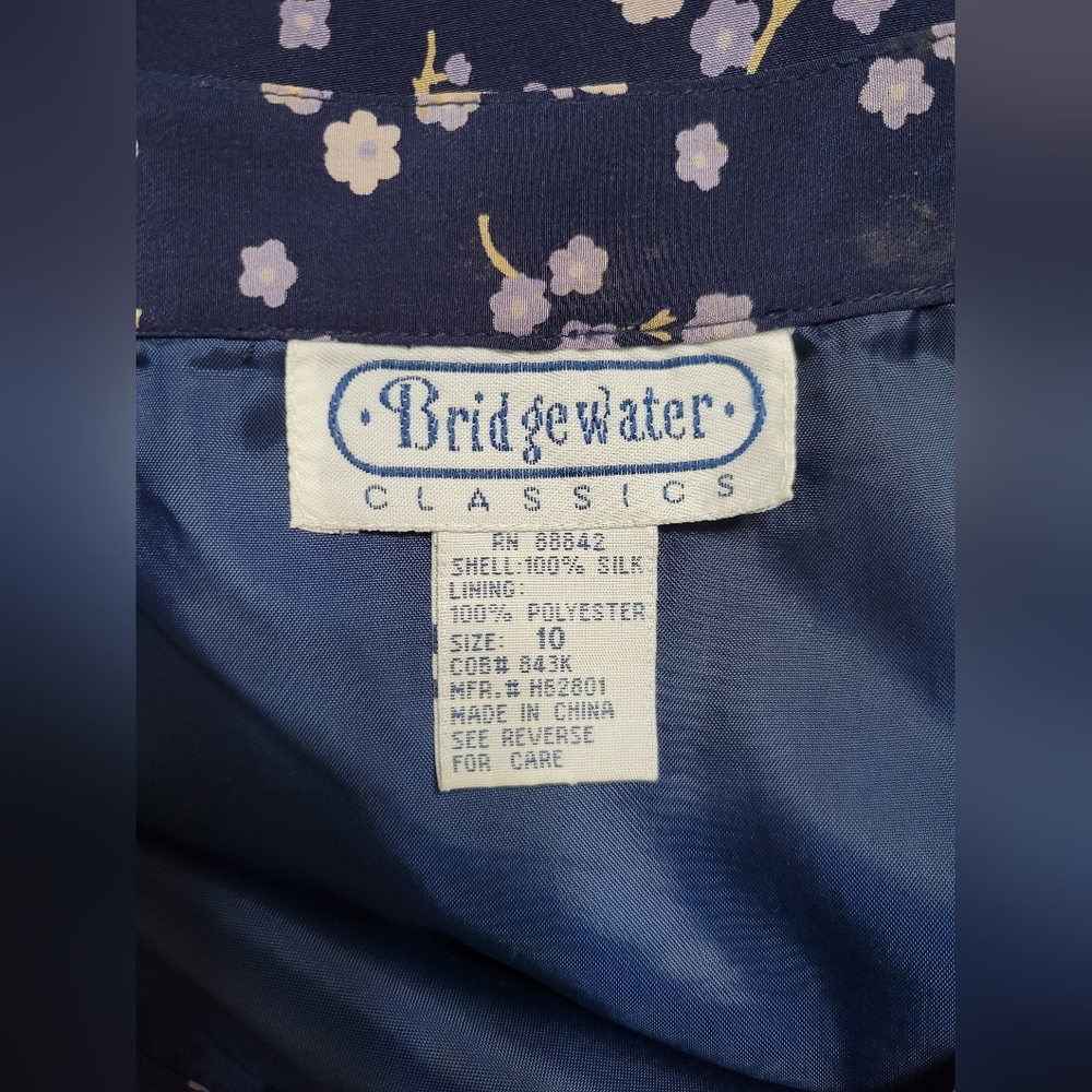 Vintage Y2k Bridgewater Floral Skirt View 6